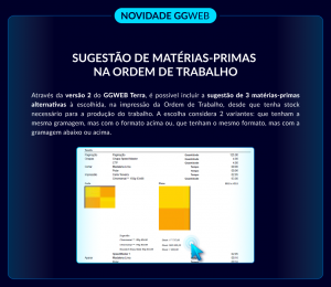 ugestão de Matérias-Primas