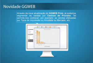 Novidade GGWEB - Centros de Proveito