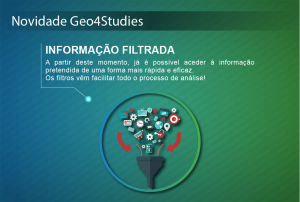 Novidade Geo4Studies - Informação Filtrada