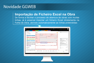 Novidade GGWEB - Ficheiro Excel