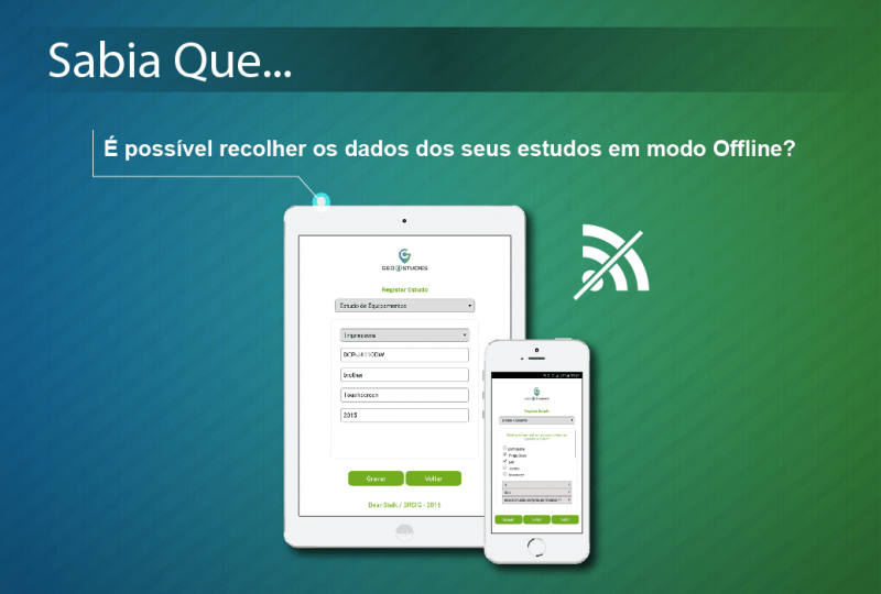 Estudos em modo offline