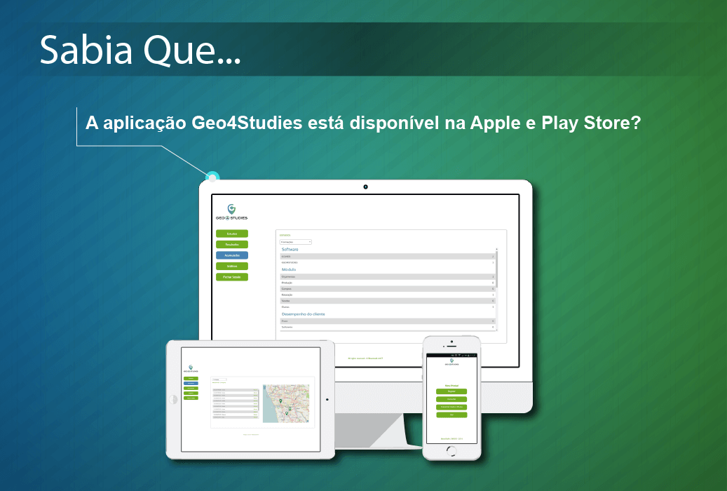 Geo4Studies disponível nas Lojas